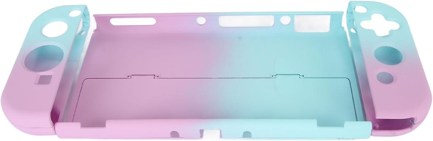 Switch OLED Protective Case, Gradient Color Switch OLED Case Protector, Hard Shell Case Cover Compat