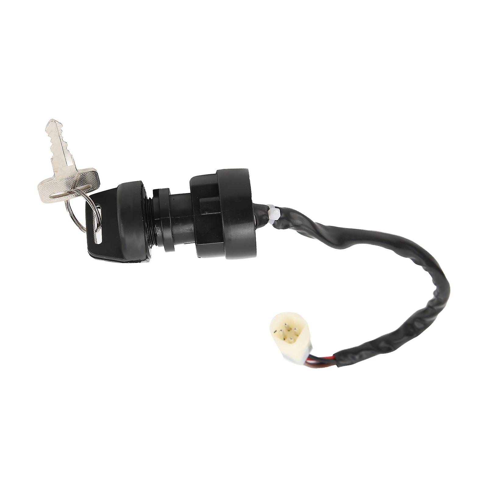 Ignition Key Switch With 2‑Keys 35100‑HM7‑003 Replacement for FourTrax Foreman 400 TRX400FW 4x4