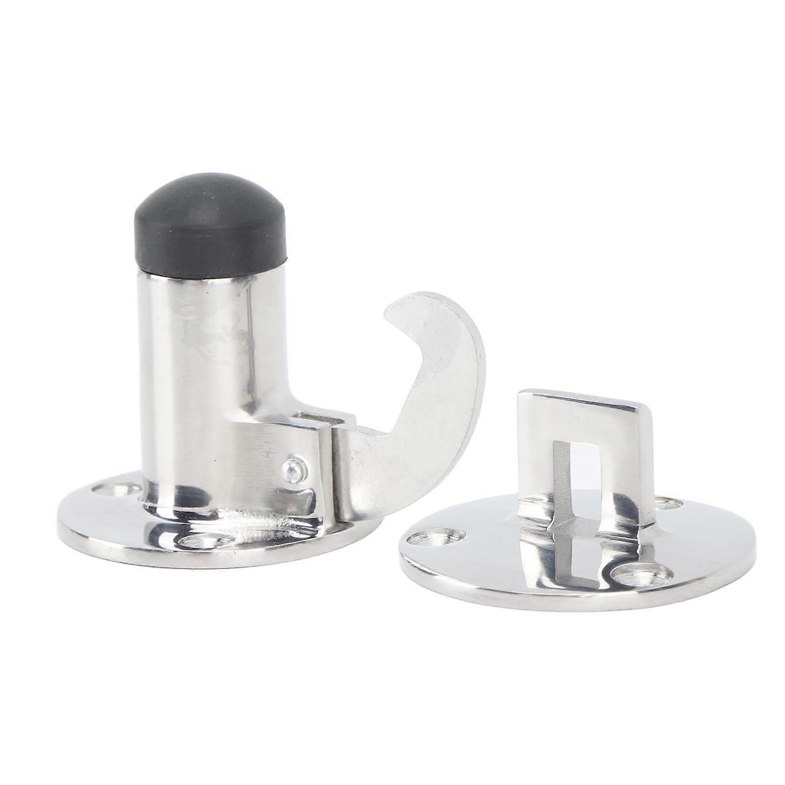 Door Stop With Bracket Hook Style Door Catch Stopper For Yacht RV Motorhome Camper Spring Latch Marine 