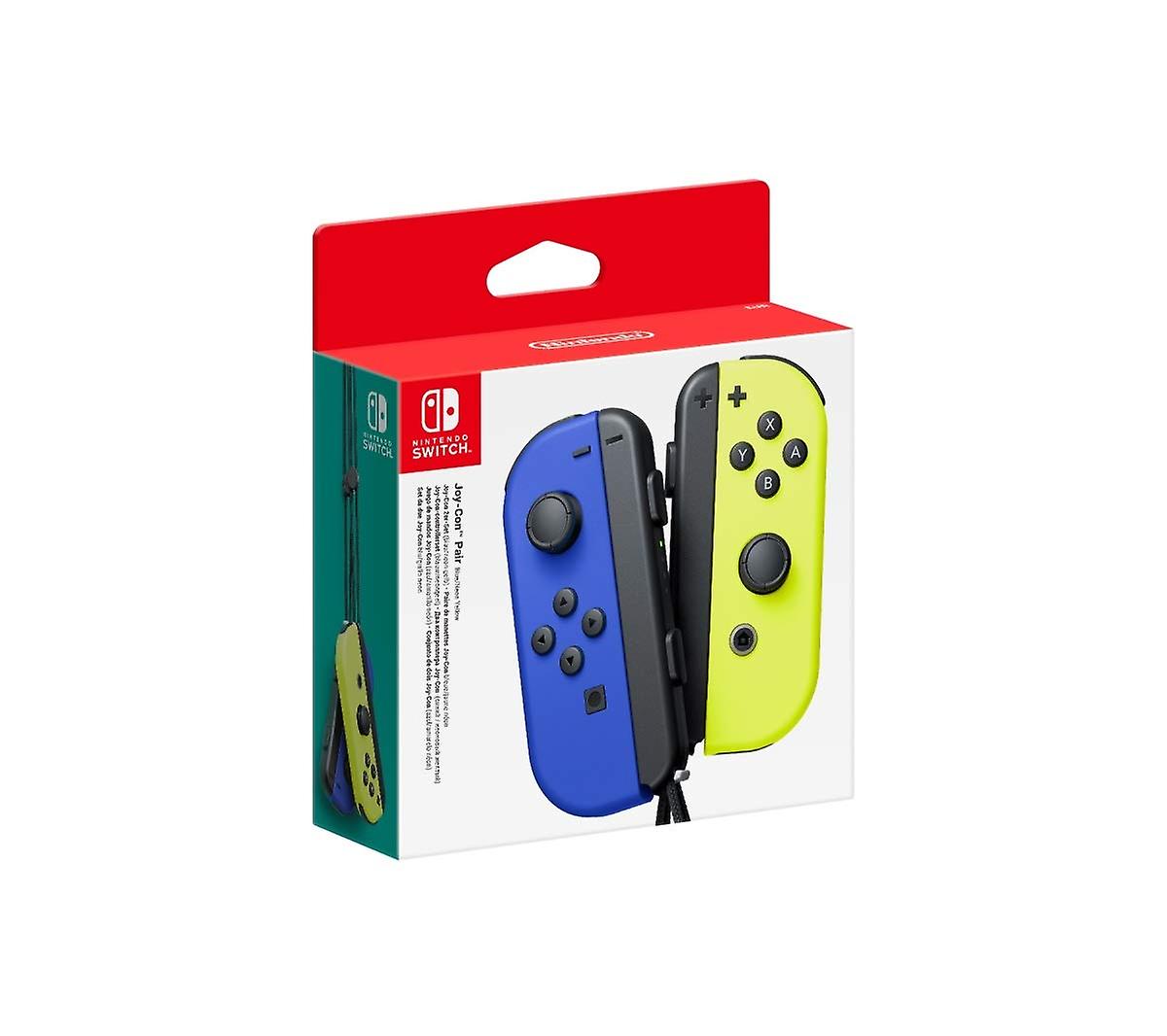 Nintendo Switch Joy-con Pair - Blue / Neon Yellow