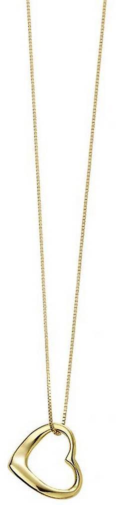 Beginnings Slip On Heart Pendant - Gold