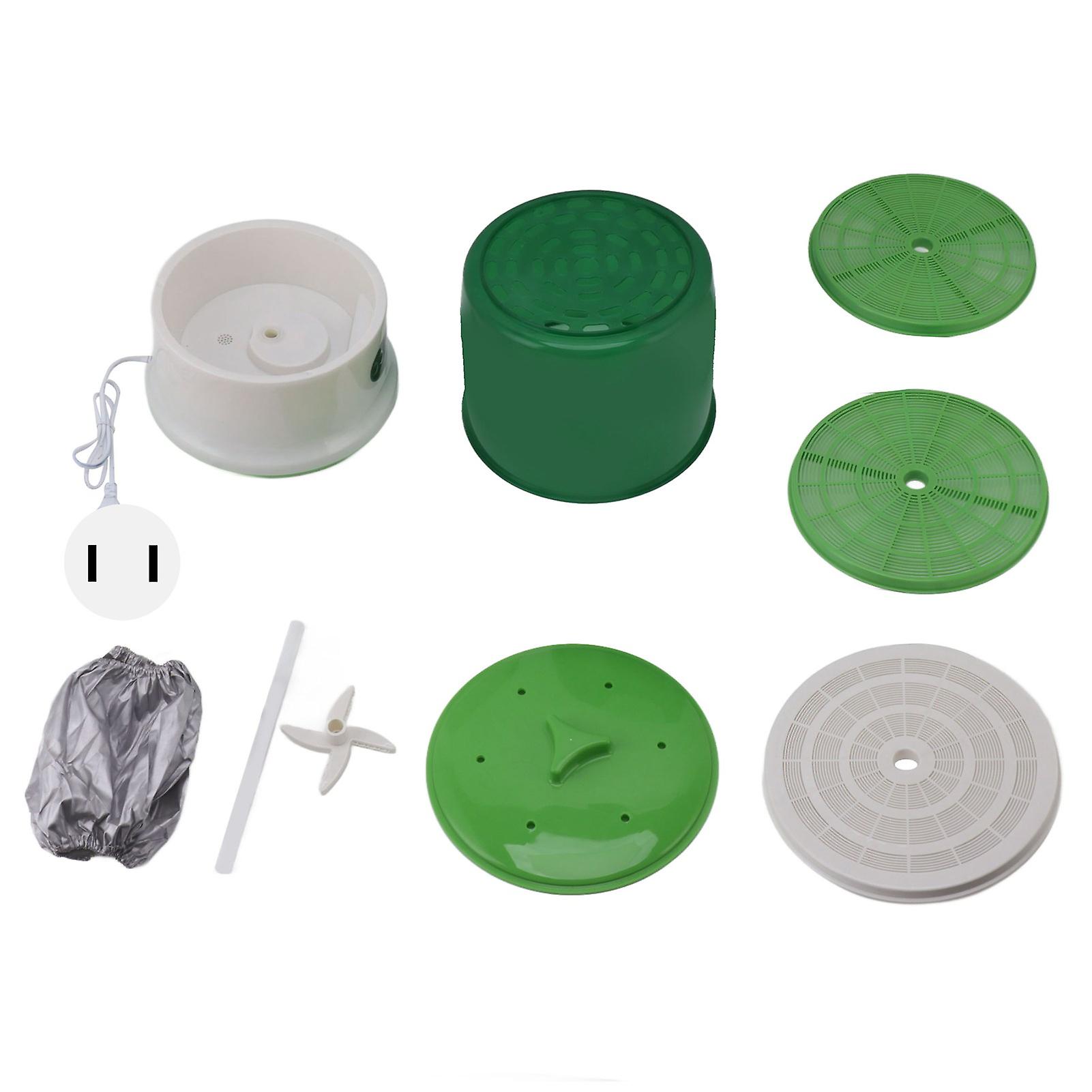 Bean Sprout Maker Intelligent Full Automatic 2 Layer Seed Sprouter Germination Machine for Home US Plug 110V