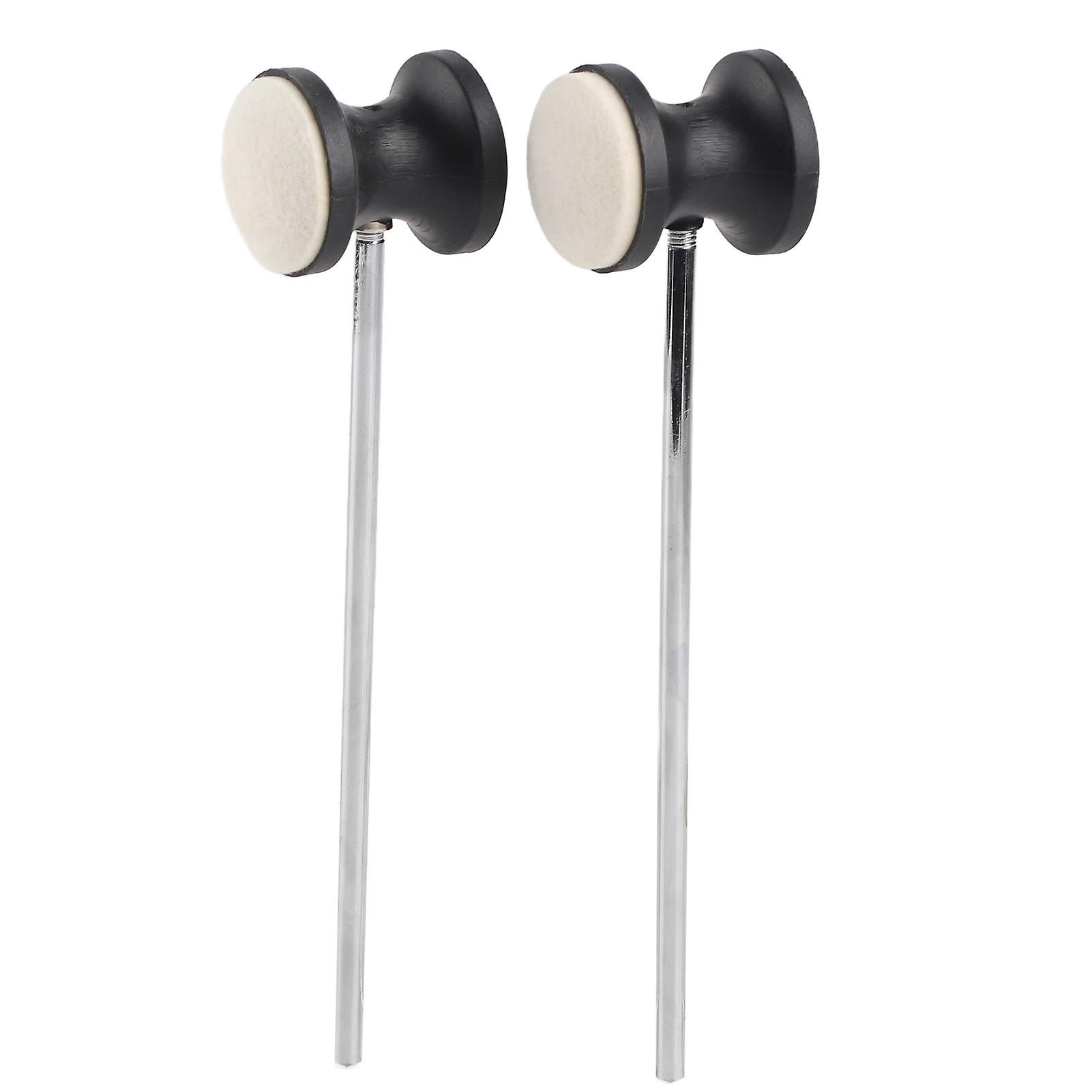 Lot de 2 maillets de rechange pour pédale de batterie, accessoires pour instruments de percussion
