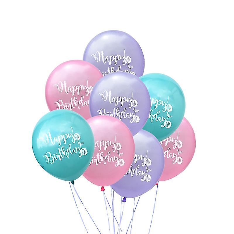 30pcs Mermaid Theme Balloons