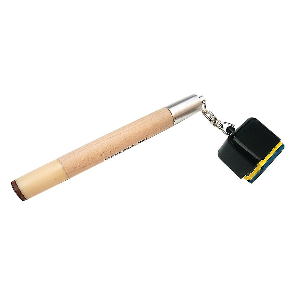 2-In-1 Cue Chalk Holder Tip Pick Tool Billiards Pool Pricker Prep