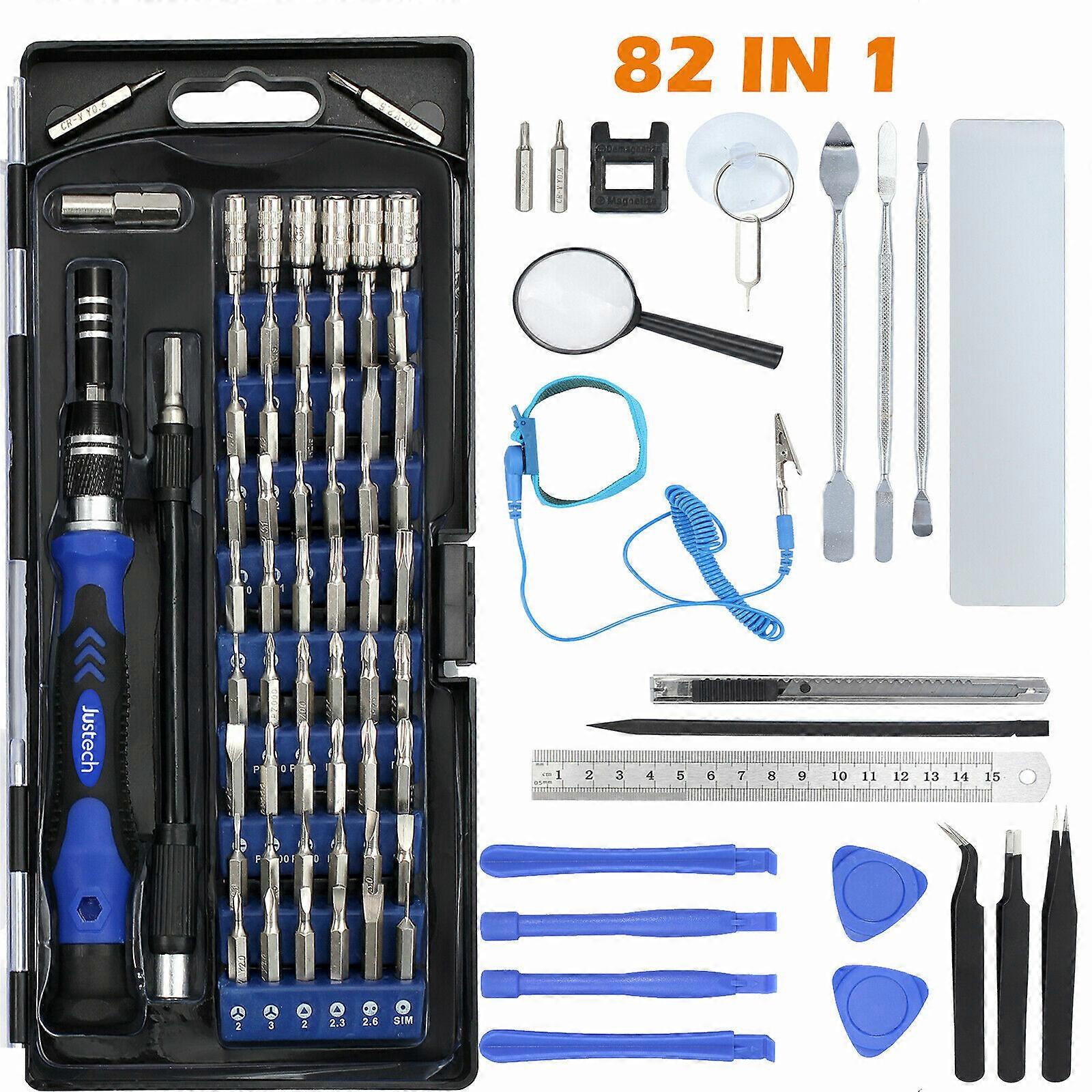 82 In 1 Magnetic Precision Screwdriver Phone PC Ipad Repair Tool Bits Kit Set
