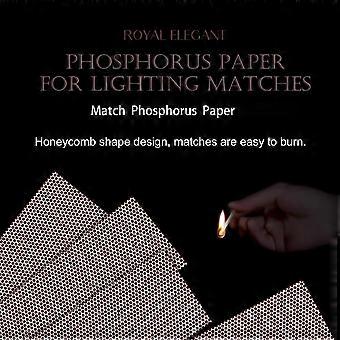 Foglietti Sfregio Per Fiammiferi Adesivi - Skin Flame Paper Phosphorus - Ricarica Per Scatola