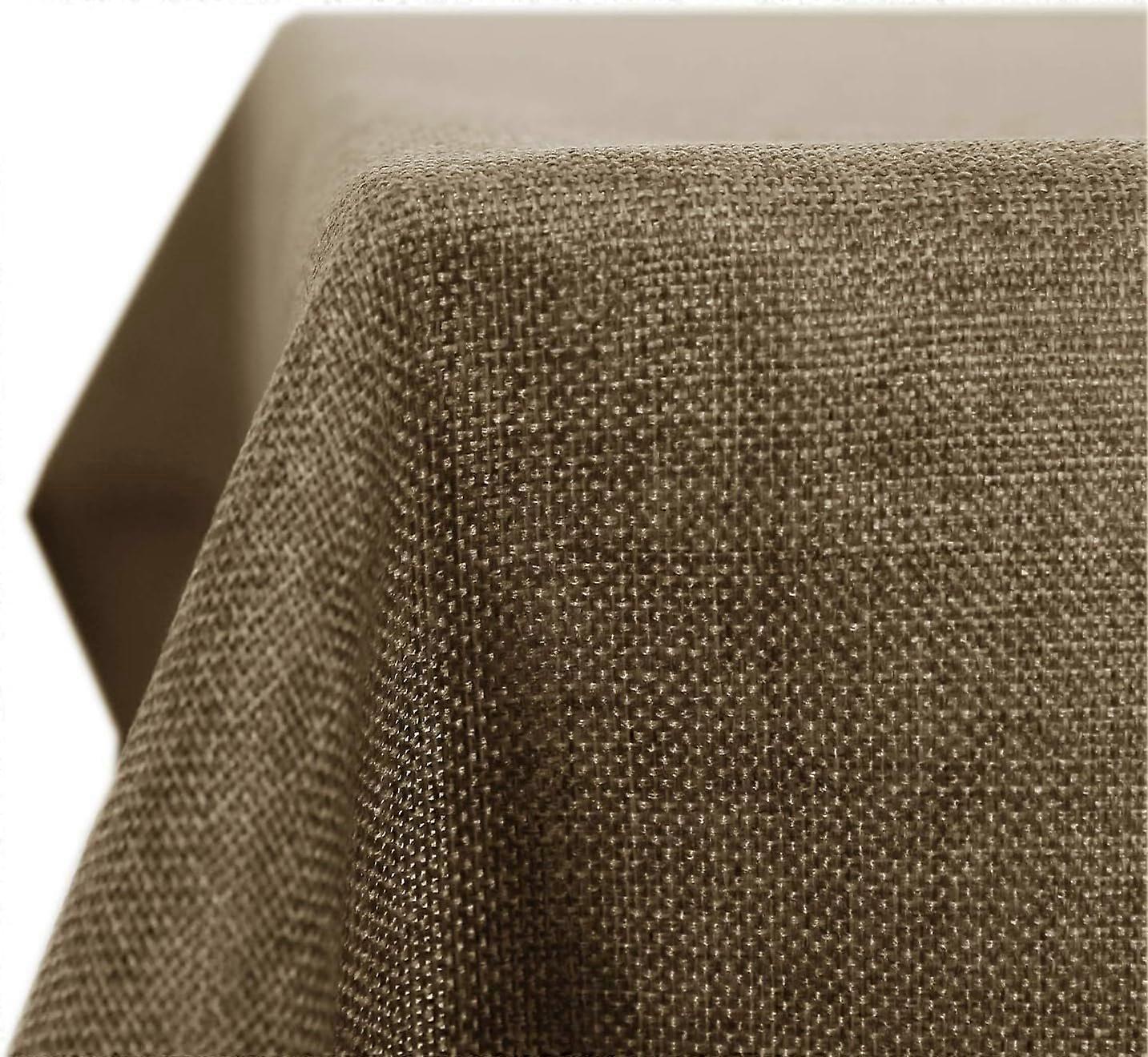 Rectangular Tablecloth 150x150cm Waterproof Linen Effect for Wide Width Rectangle Table Dining Kitch