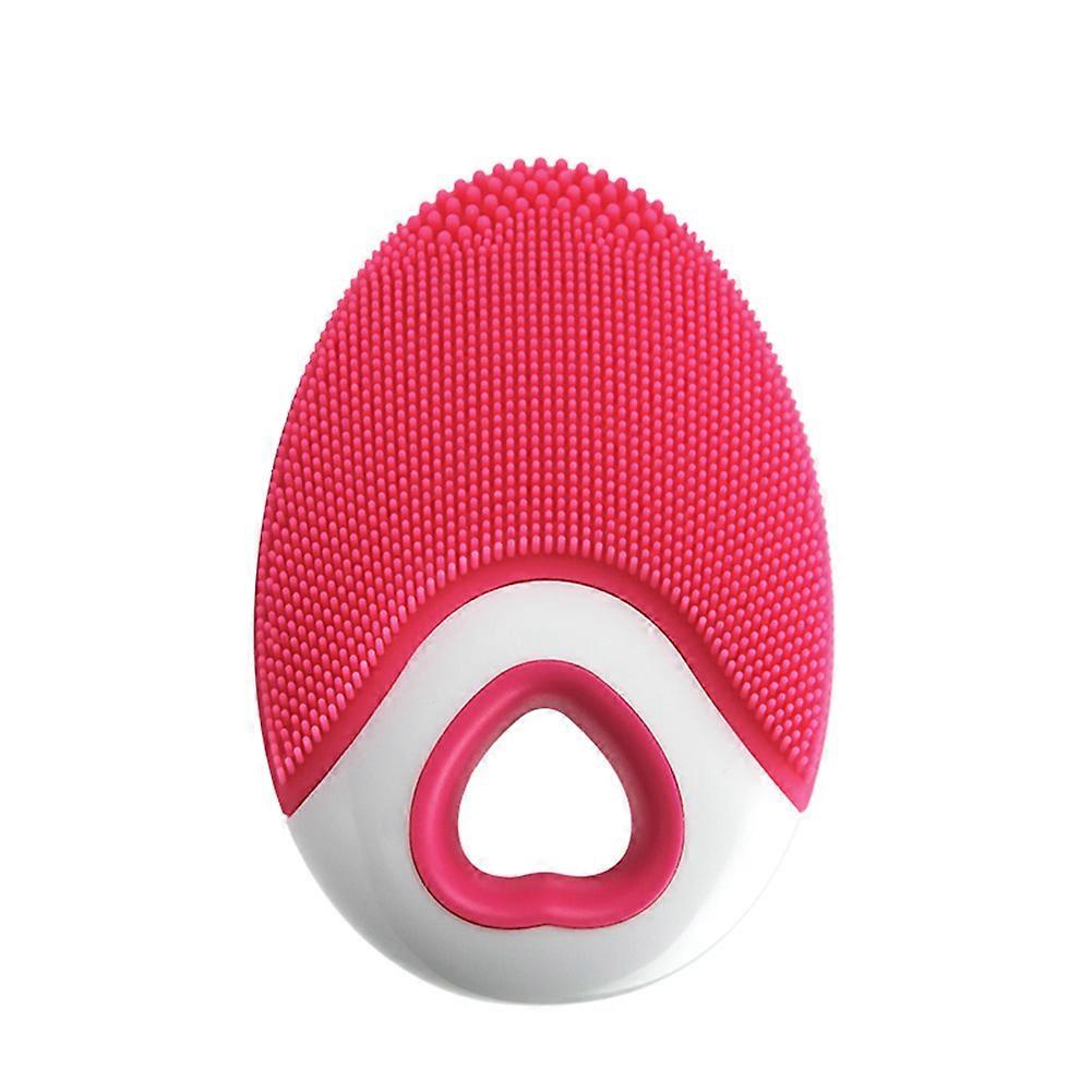 1 Pcs Silicone Face Cleanser Brush Ultrasonic Deep Cleaning Waterproof Wireless Charging