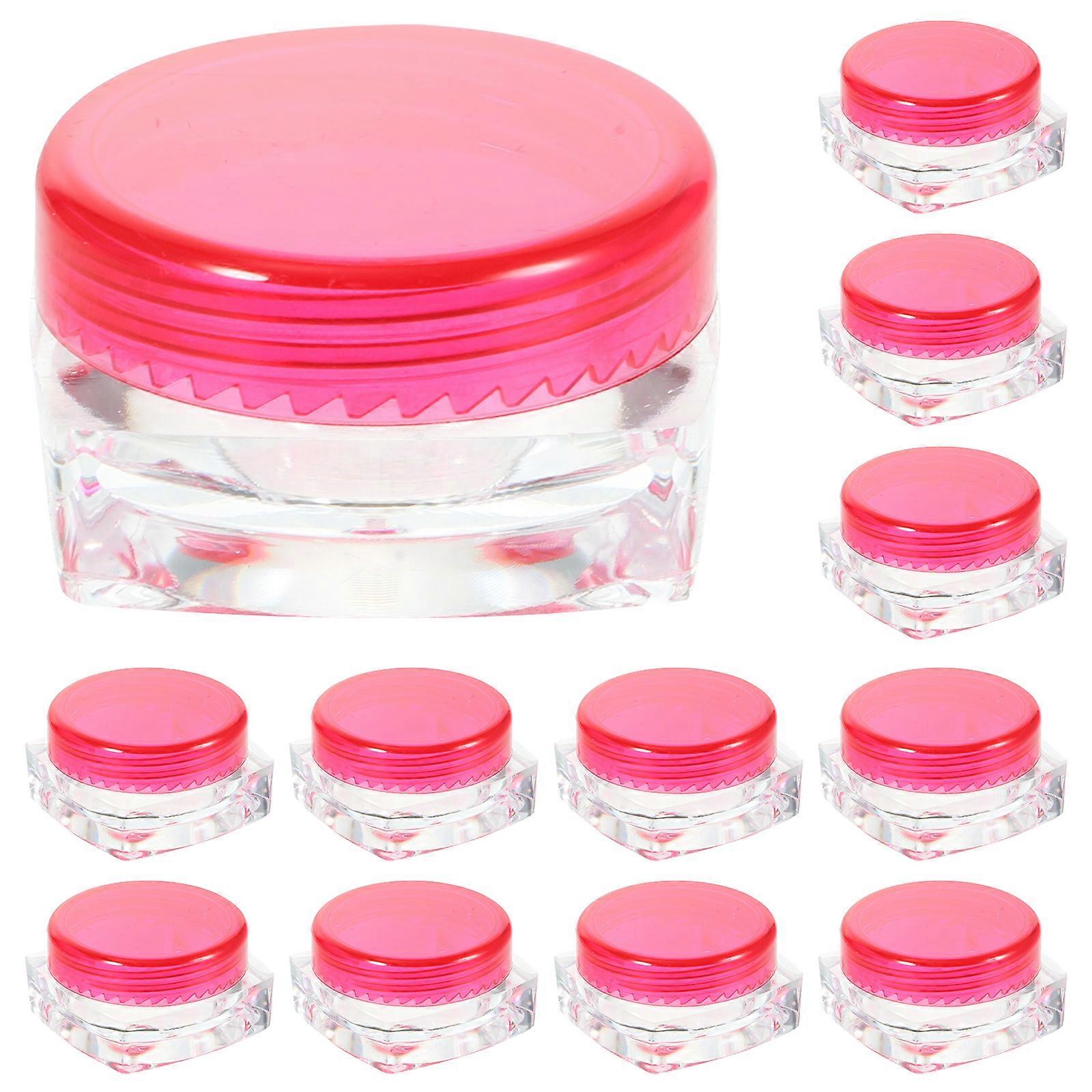 12pcs Cosmetic Jar 3g Small Container With Lid Lotion Cream Cosmetic Container Jar