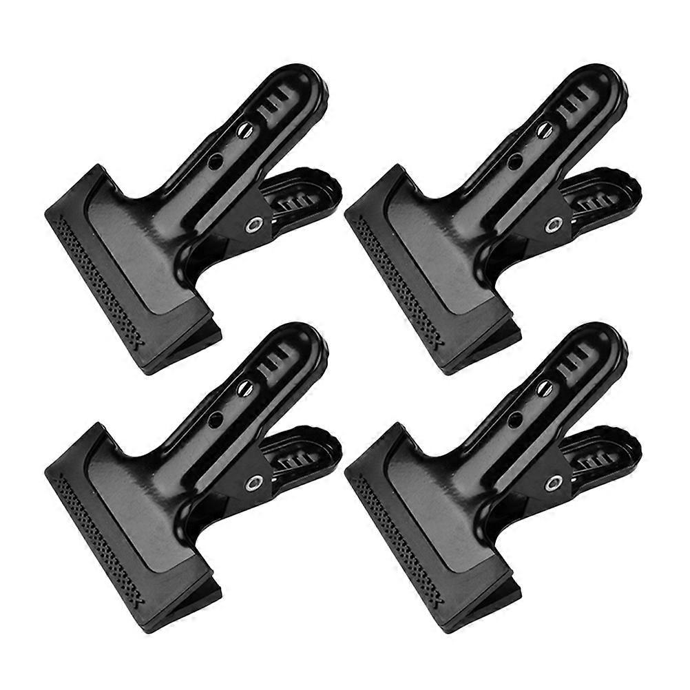 4Pcs Backdrop Clips Backdrop Clamps Cold Rolled Steel Clips Backdrop Fixing Clamps