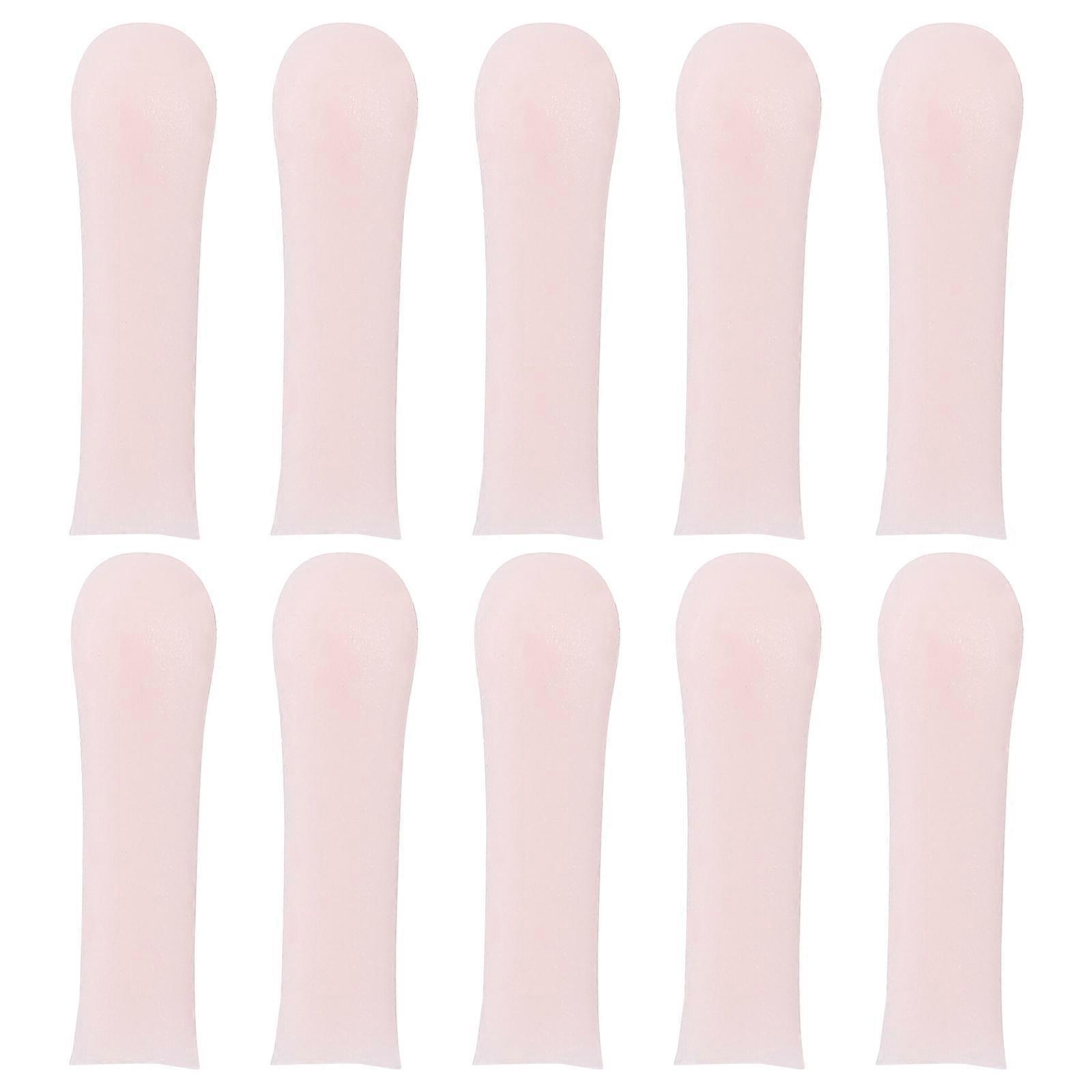10pcs Replacement Ear Scoops Sleeves Visible Ear Wax Remover Sleeves Ear Cleaning Supply