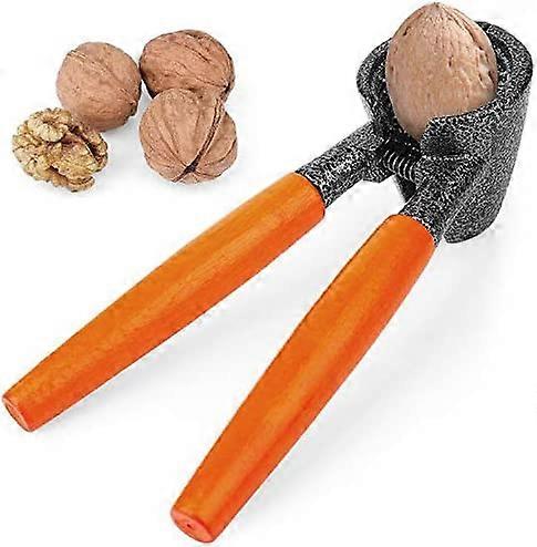 Outil de casse de noisette pour noix avec noix dans les noix Outil d’ouverture avec poignée en bois pour noix Filberts de noix Noix