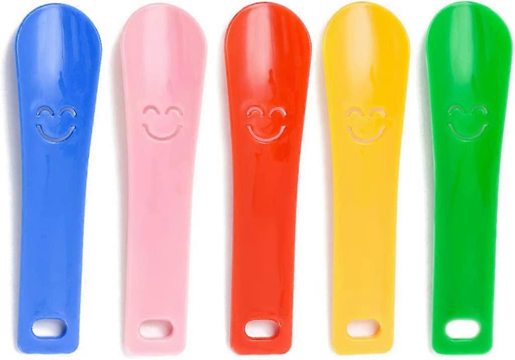 סוגר נעל פלסטיק 15 ס"מ לילדים (צבע אקראי) 5 חלקים