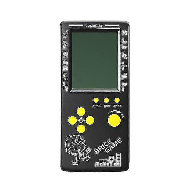 4.1 ιντσών μεγάλη οθόνη Tetris κονσόλα παιχνιδιώνΜαύρο