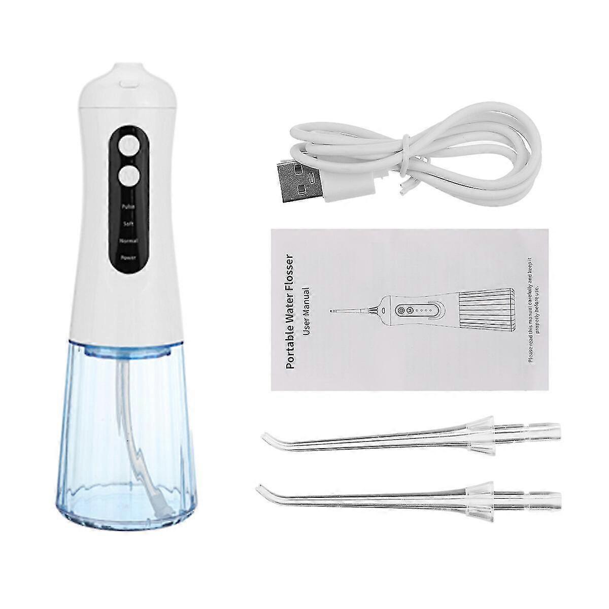 300ml Usb Cordless 4 Speed 3 Floss Mode Oral Irrigator