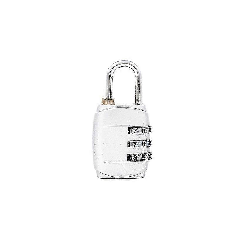 Three Digits Digital Code Padlock Cartoon Shape Waterproof Lock Garage Closet With Lock