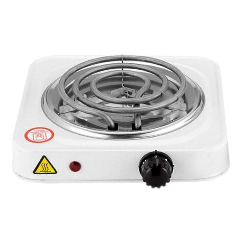 Electric Single Cooktop, Compact And Portable, Adjustable Temperature Hot Plate, 1500w, White & Sta