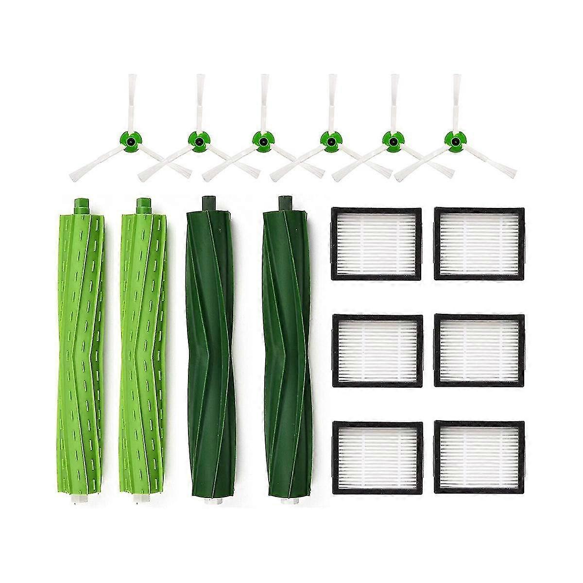 Roller Brush Side Brush Filter Compatible For I, E J Series I7 I7+ I2 I3 I3 I4 I4+ I6