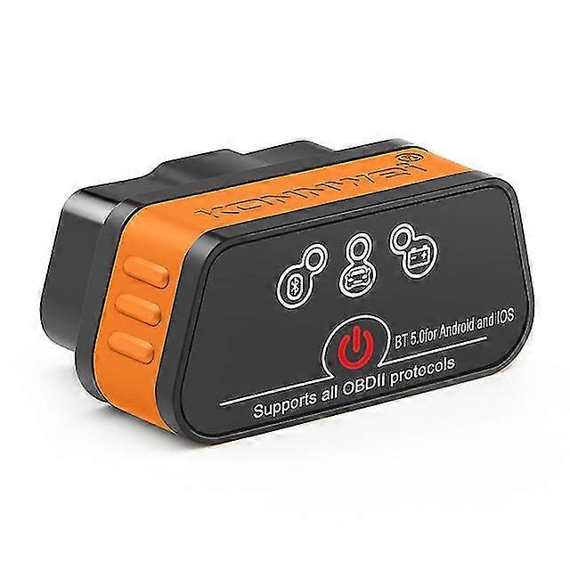 Konnwei kw901 elm327 v1.5 pic18f25k80 chip obd2 scanners bluetooth-compatible 5.0 car diagnostic tools code reader