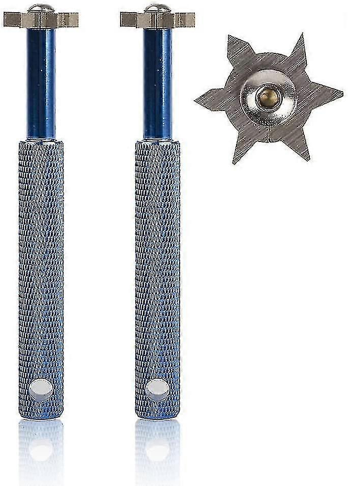 Groove Sharpener With 6 Heads - Golf Club Groove Sharpener Re-grooving Tool And Cleaner For All Irons Pitching Sand Lob Gap And Approach Wedges And Ut