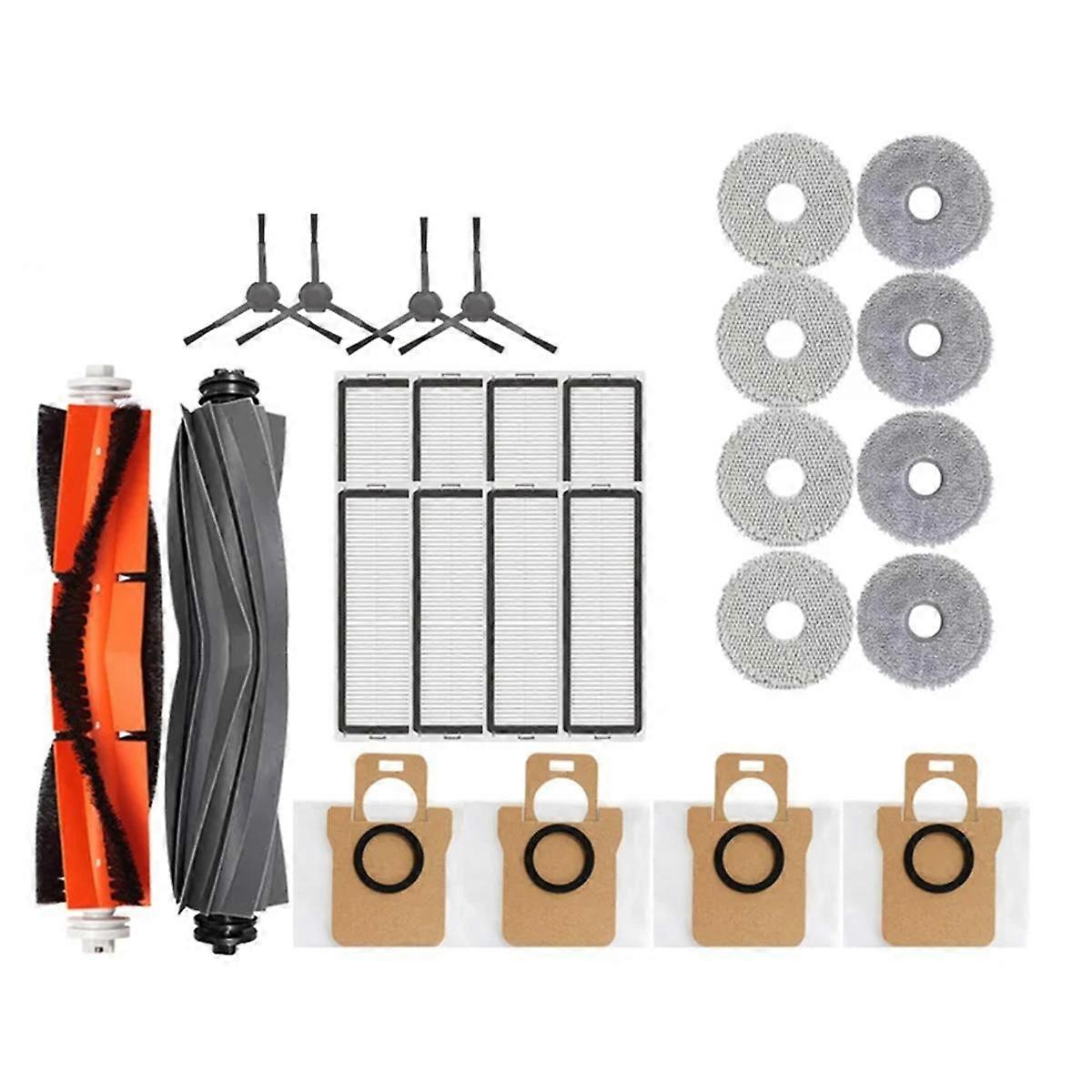 Accessories for L30 Ultra Robotic Vacuum Main Side Brush HEPA Filter Mop Pad Dust Bag Replacement P