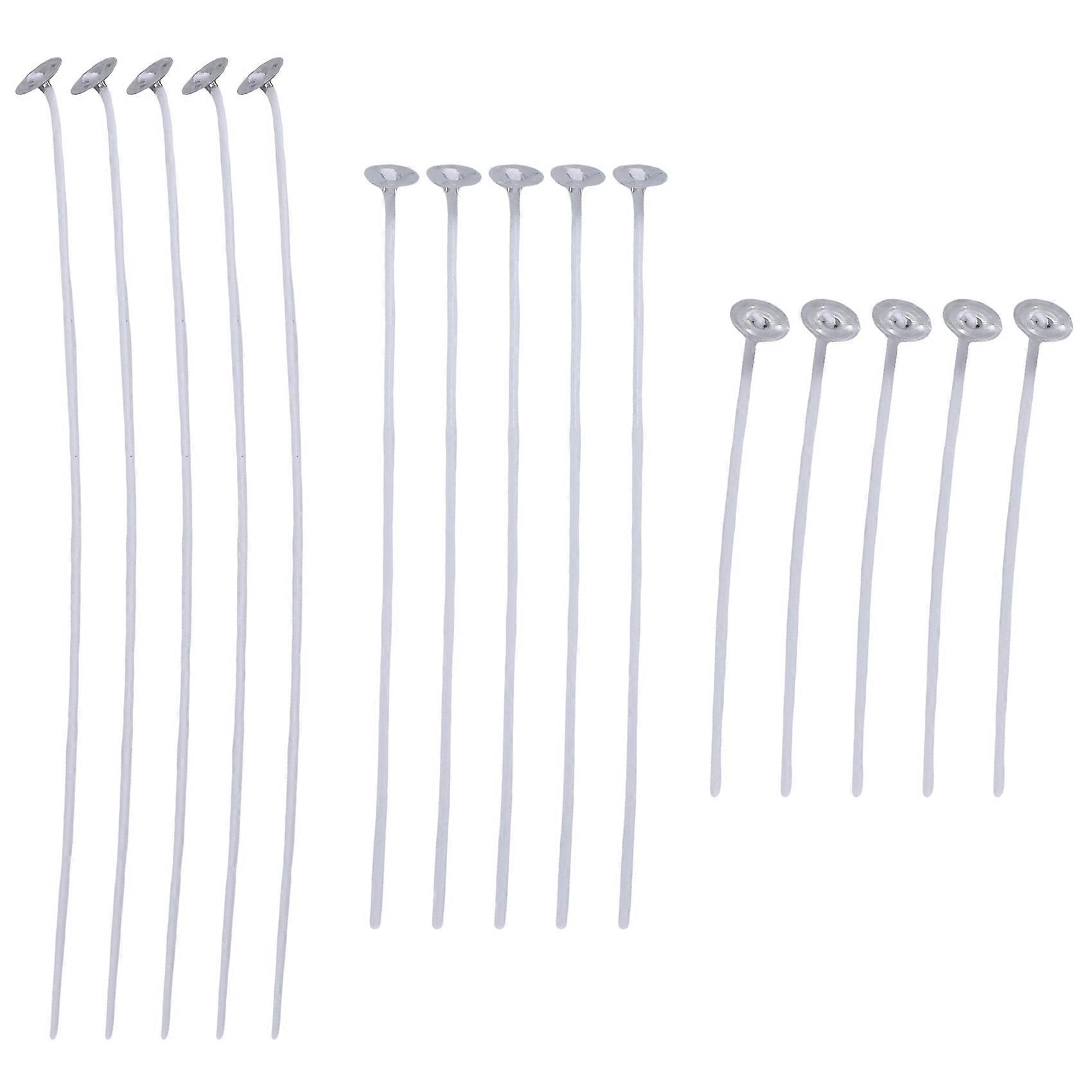 300Pcs Low Smoke Natural Candle Wick with Wax Pre-Wax Wick, Candle Making Kit for Candle Making and