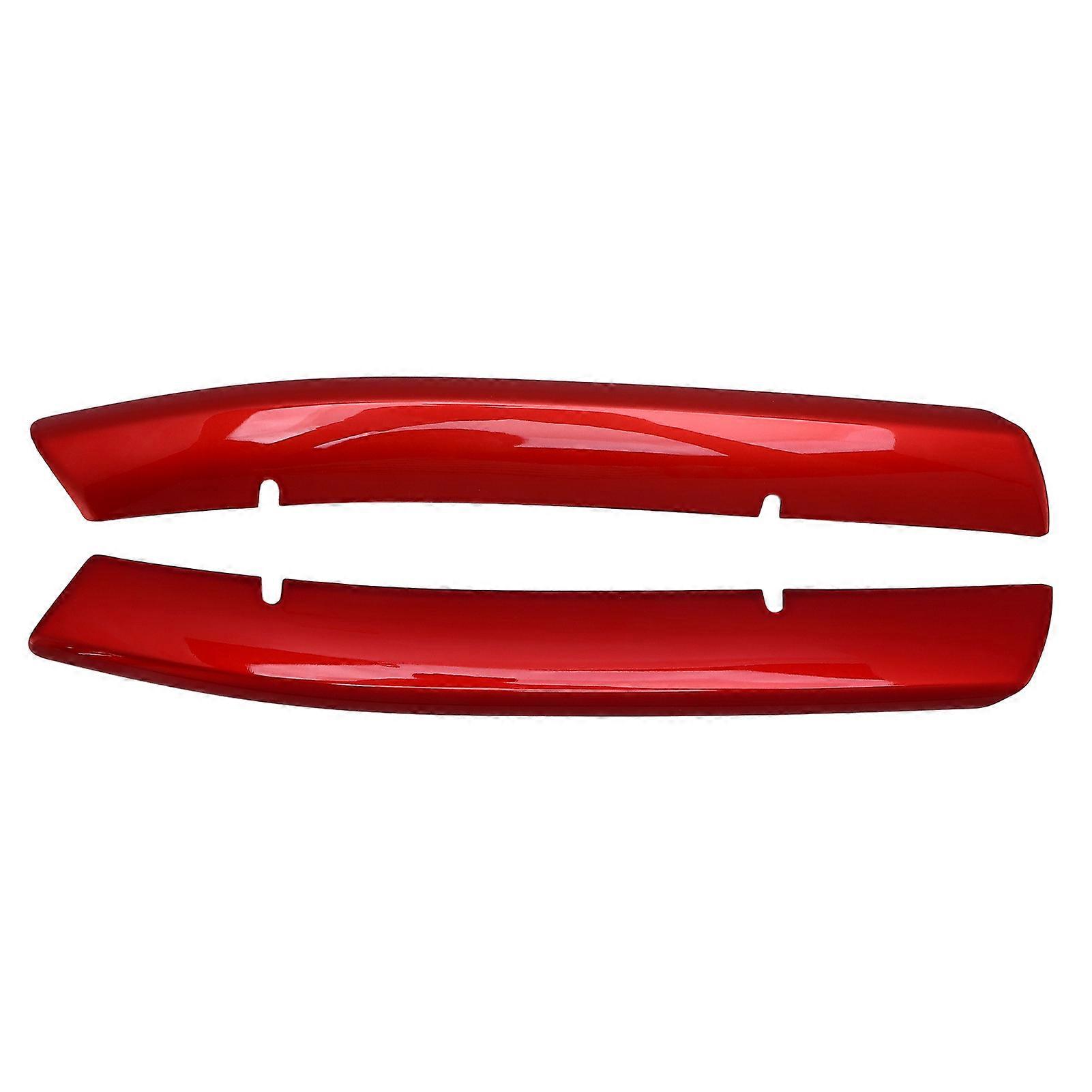 2pcs Red Front Grille Bottom Trim Car Accessories Replacement for Mazda CX?5 2017?2020