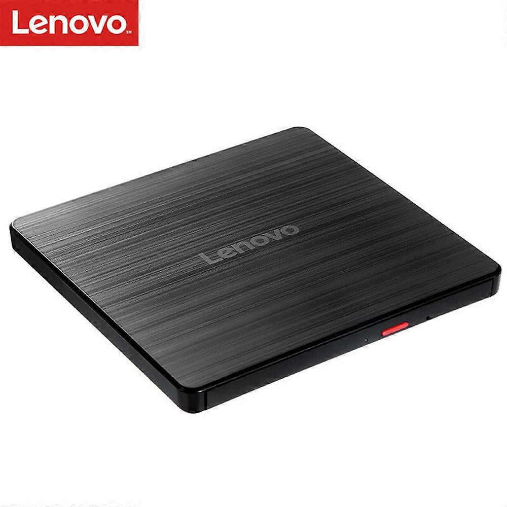 لينوفو GP70N USB2.0 محرك أقراص ضوئية خارجي دي في دي مسجل تصميم مضغوط دعم قراءة تسجيل التوصيل والتشغيل التوافق على نطاق واسع