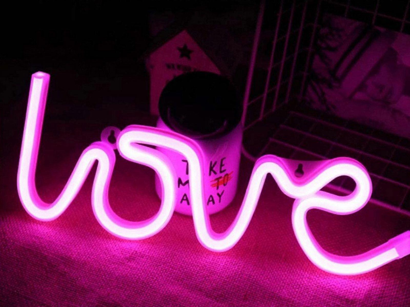 Love LED Neon Light for Party Supplies