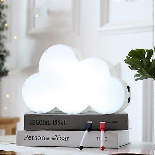 HS-007 LED Letter DIY Cloud Erasable Message Board Confession Lamp