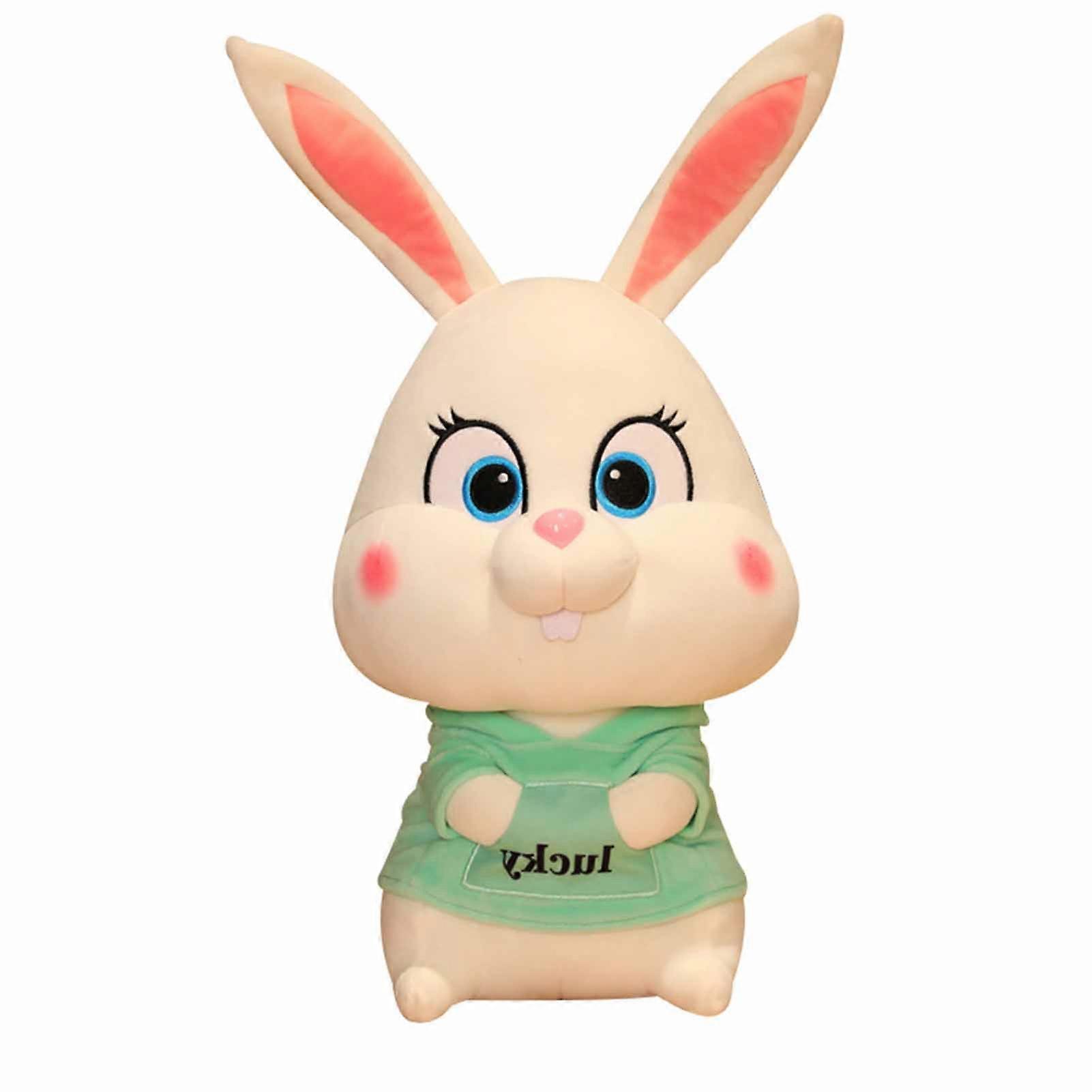 Cute Bunny Plush Dolls Toy Anti-wrinkle Plush Material Gift for Girl Women Lover Girlfriend