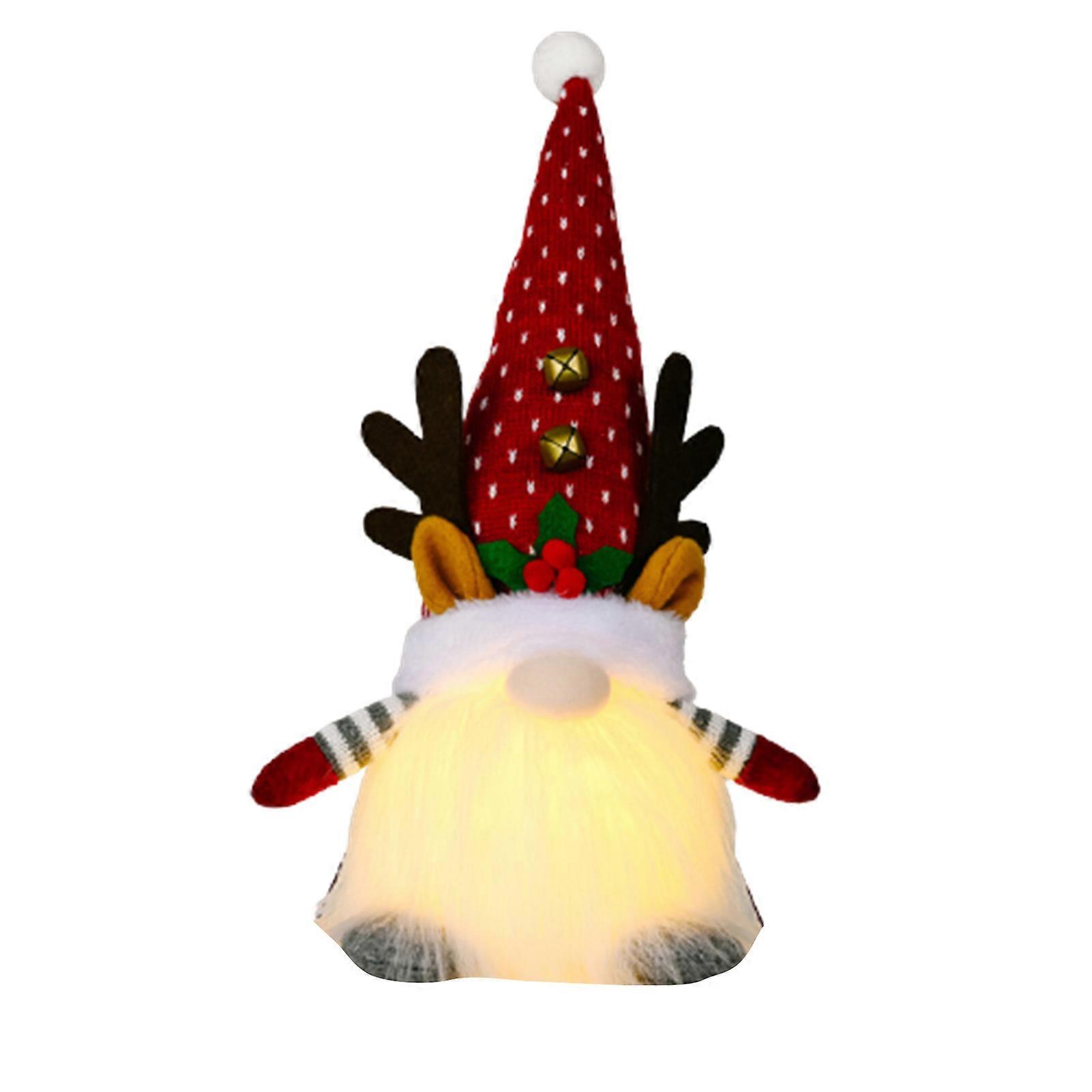 Glowing Gnomes Dolls Battery Powered Soft Stuffed Faceless Doll