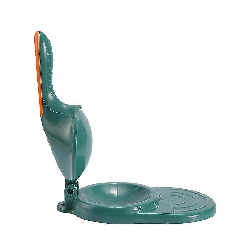 ZK-Mini Manual Tortilla Machine Noodle Press Tool Dumpling Artifact Manual Dumpling Press Tool Dumpling Machine Dumpling Mold (Green)