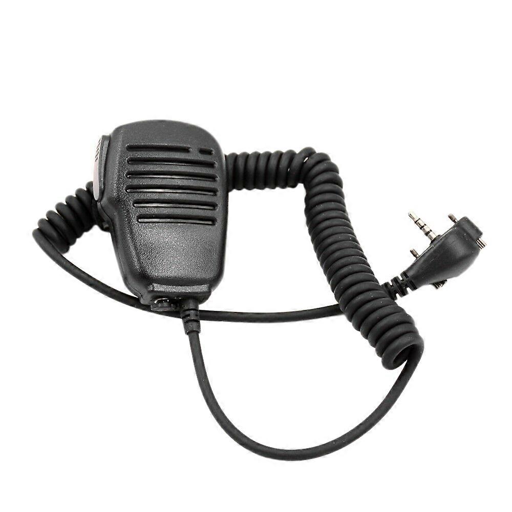 Shoulder Speaker Microphone Hand Mic with PTT for Standard Portable Two-Way Radio VX-231 EVX-531 VX
