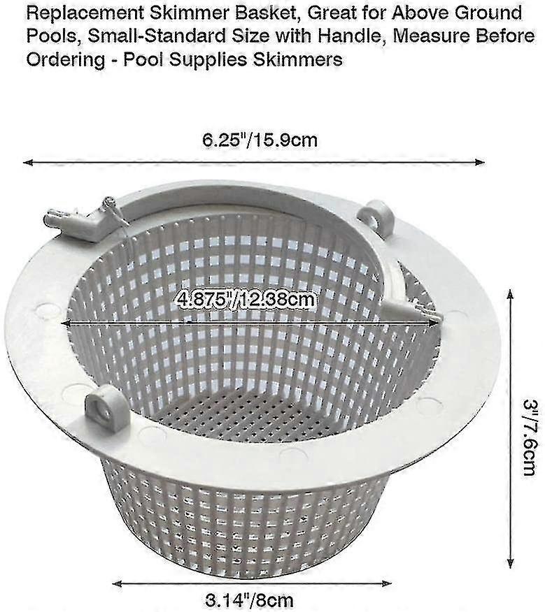 Anneau De Panier D'écumoire De Piscine De Rechange - Compatible Interne/externe, ABS Robuste, Facile à Installer