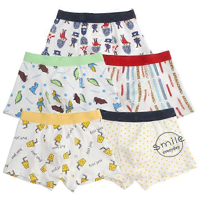 5 Pcs/lot Cartoon Boys Underwear