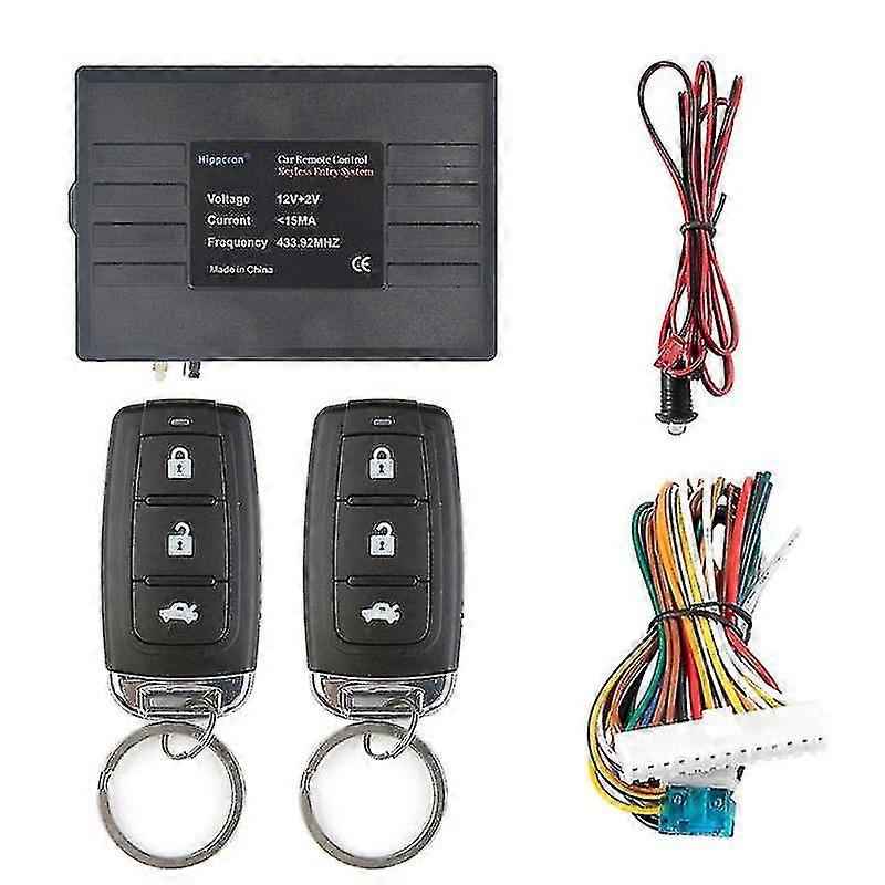 Universal Car Door Lock Trunk Release Keyless Entry System Central Locking Kit Remote Control Car Accessories With Bluetooth