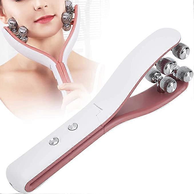 Y Shape Face Massager, Anti Wrinkle Face Device V Face Roller Lifting Tool, RF Full Body Slimming Device EMS, Double Chin ReductionFace Neck Arms