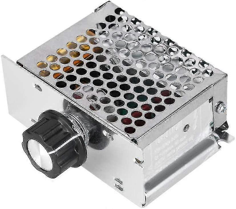 Betterlifefg-dimmer For 220v Motor, Ac 4000w Voltage Regulator, Speed Controller For Electric Motor Dimmer, Adjustable Voltage Range From 10v To 220v-