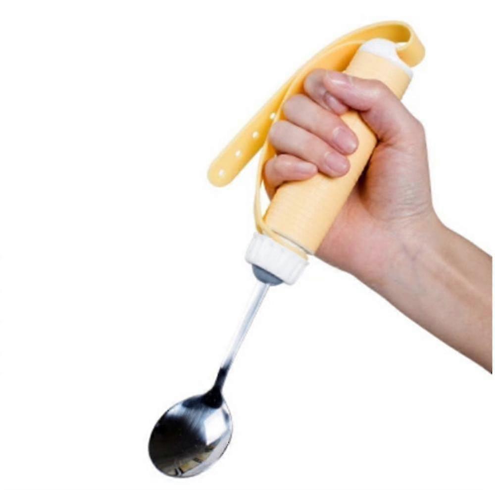 Arthritis Elderly Parkinson Adults Kids Utensil Spoon & Silicone Non Slip Design