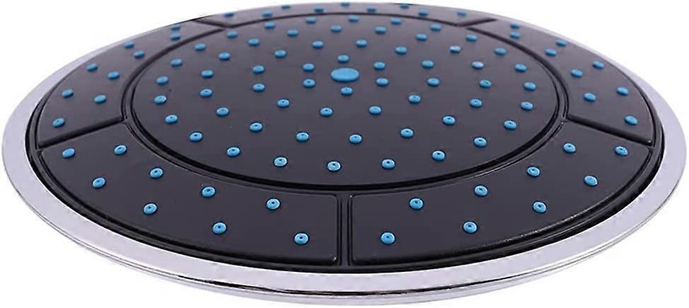 1 Stück 25 cm runde Form Regenfall angetriebene Dusche oben Dusche Dach Kopf Düse Kabine Zubehör SingleHead