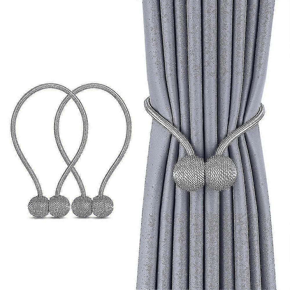 New Magnetic Curtain Tie Curtain Clips 2 Pcs