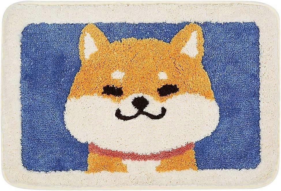 Alfombra de baño Ankah linda alfombra de ducha, lujosa peluda de alta absorción y antideslizante, lavable a máquina apta para bañera, ducha y baño, encantador conejo