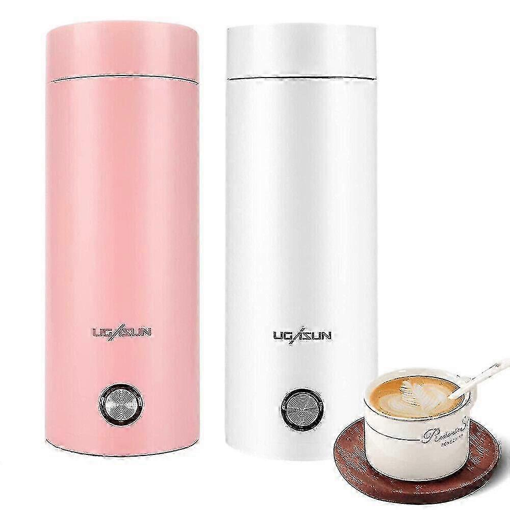 Kannettavat vedenkeittimet 400ml lämpökuppi kuumavesi tee kahvinlämmitin Matkustaa