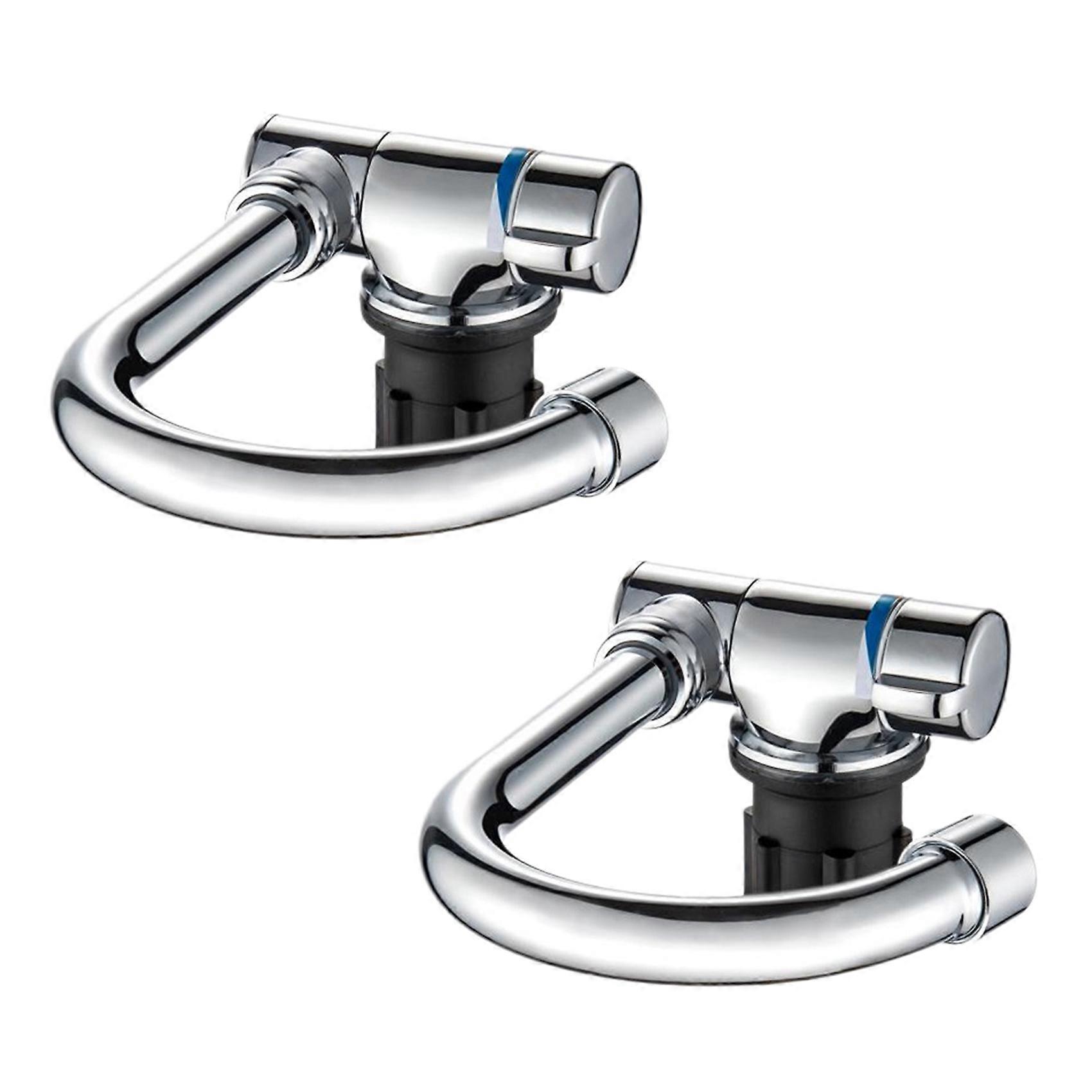 2X Foldable Kitchen Faucet 360 Dgree Rotation Sink Water Tap Single Handle Cold & Hot Water Mixer F