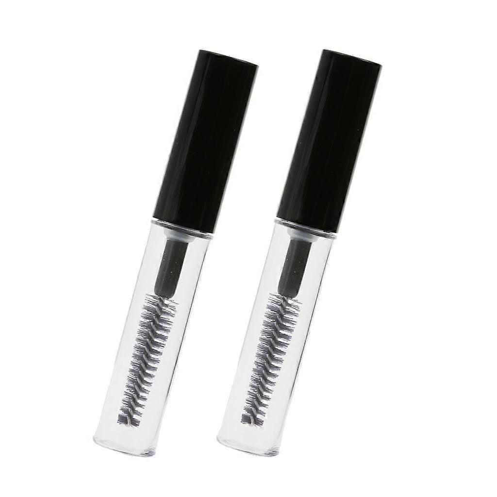 2pcs Clear Empty Mascara Tubes Eyelash Cream/ Oil/ Mascara Container Bottles 4ML