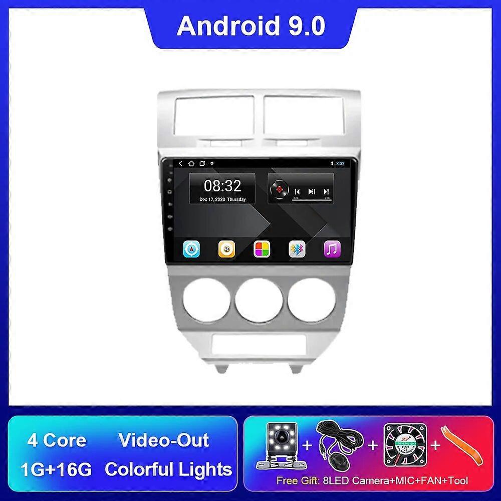 Android10 Radio For Dodge Caliber 2007-2010 Autoradio GPS Navigation Car Radio Stereo Touchscreen Multimedia Player Carplay 2Din