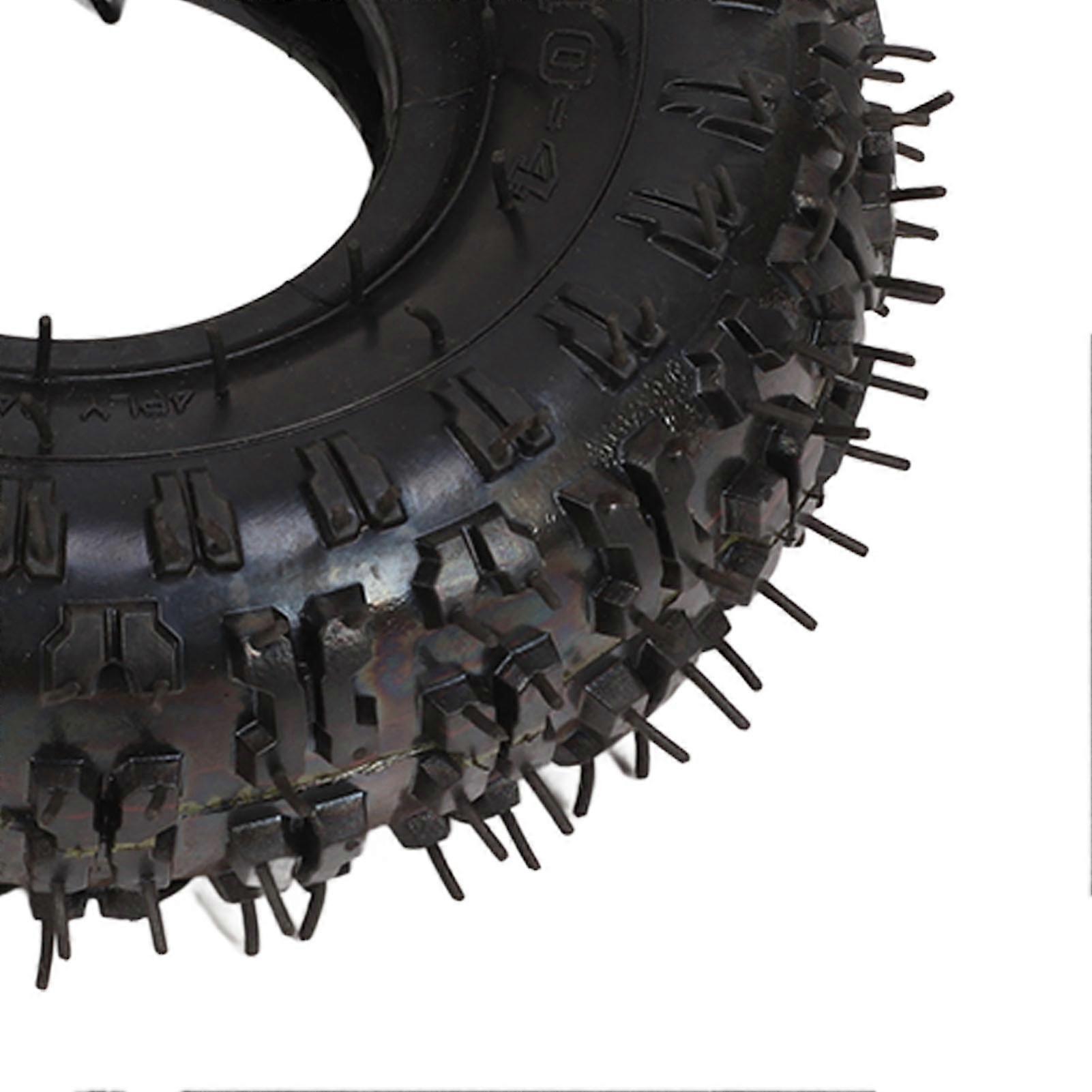 4.10/3.504 Tire Inner Tube Set 20 PSI 4 PLY for 4in Rim 47cc 49cc 2 Stroke Mini Pocket ATV QUAD Bike