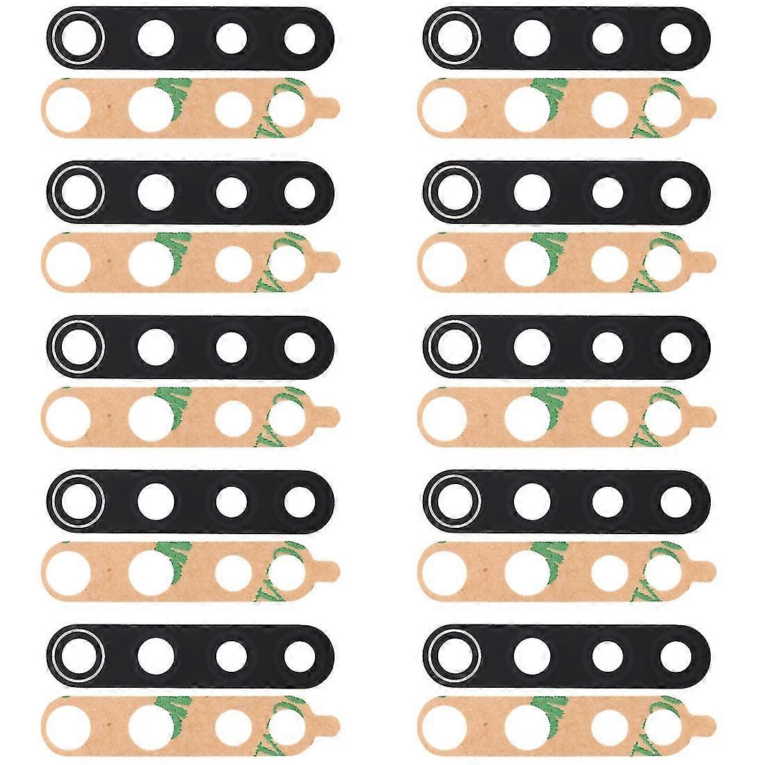 10 Pcs Back Camera Lens For Xiaomi Redmi Note 8